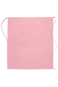 Cardi / DayStar Pink Full Bistro Apron (1 Pocket)