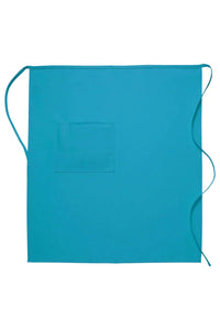 Cardi / DayStar Turquoise Full Bistro Apron (1 Pocket)