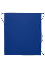 Cardi / DayStar Royal Blue Full Bistro Apron (No Pockets)