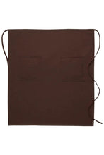 Cardi / DayStar Brown Full Bistro Apron (2 Pockets)