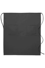 Cardi / DayStar Charcoal Full Bistro Apron (2 Pockets)