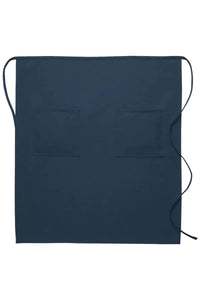 Cardi / DayStar Navy Full Bistro Apron (2 Pockets)