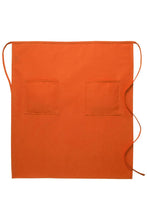 Cardi / DayStar Orange Full Bistro Apron (2 Pockets)