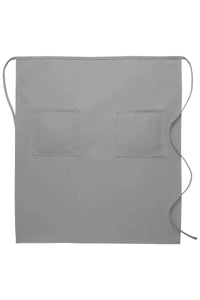 Cardi / DayStar Silver Full Bistro Apron (2 Pockets)