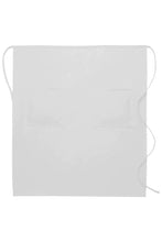 Cardi / DayStar White Full Bistro Apron (2 Pockets)