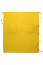 Cardi / DayStar Yellow Full Bistro Apron (2 Pockets)