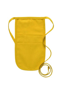 Cardi / DayStar Yellow Money Pouch with Attached Ties
