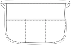 Cardi / DayStar Rounded Waist Apron (3 Pockets)