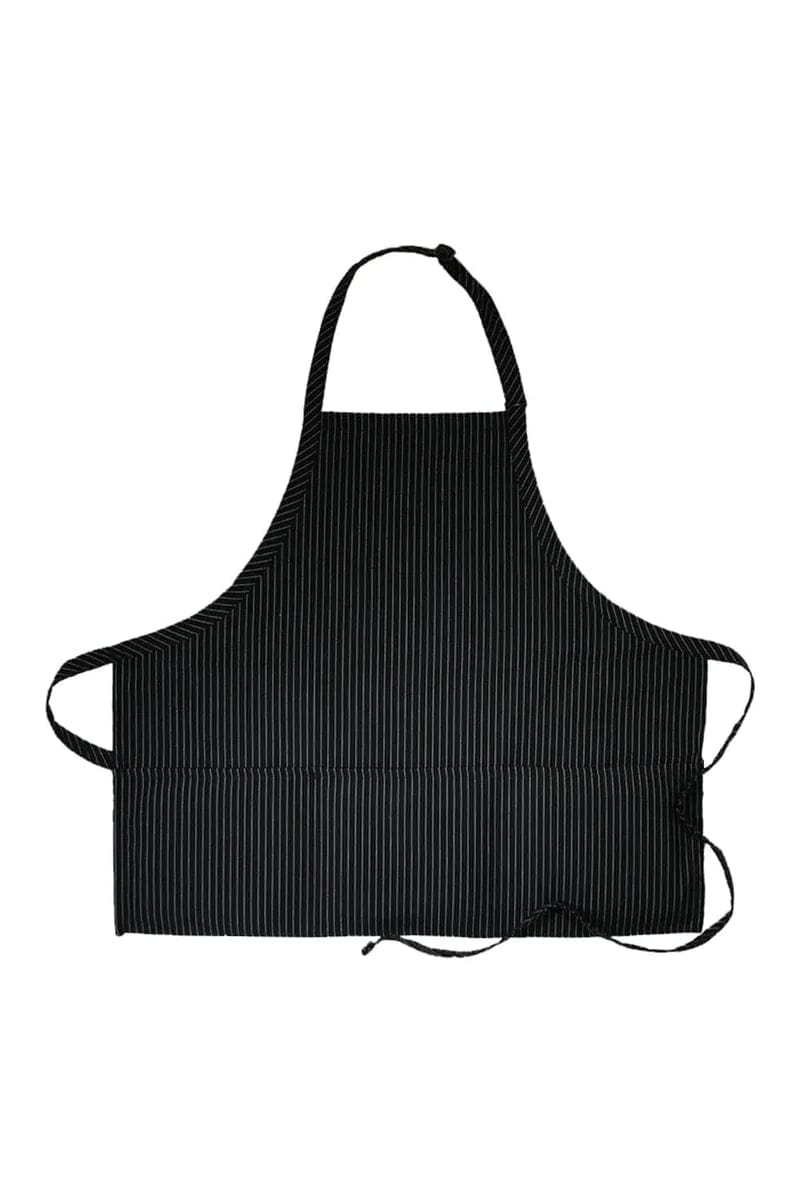 Cardi / DayStar Pinstripe Bib Adjustable Apron (3 Pockets)