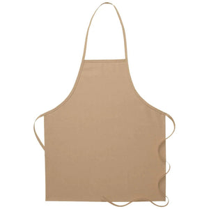 Cardi / DayStar Khaki Deluxe Bib Apron (No Pocket)