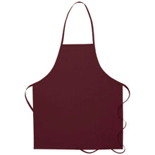 Cardi / DayStar Maroon Deluxe Bib Apron (No Pocket)