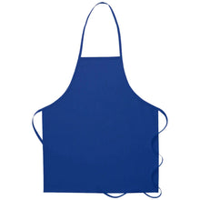 Cardi / DayStar Royal Blue Deluxe Bib Apron (No Pocket)