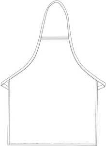 Cardi / DayStar Deluxe Bib Apron (No Pocket)