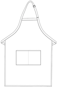 Cardi / DayStar Deluxe XL Butcher Adjustable Apron (2 Pockets)