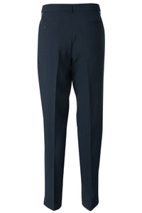 Edwards Men's Dark Navy Essential Flat Front Pant