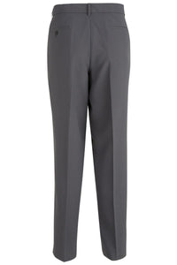 Edwards Men's Steel Grey Essential Flat Front Pant