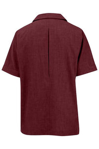 Edwards Men's Pinnacle Service Shirt - Burgundy