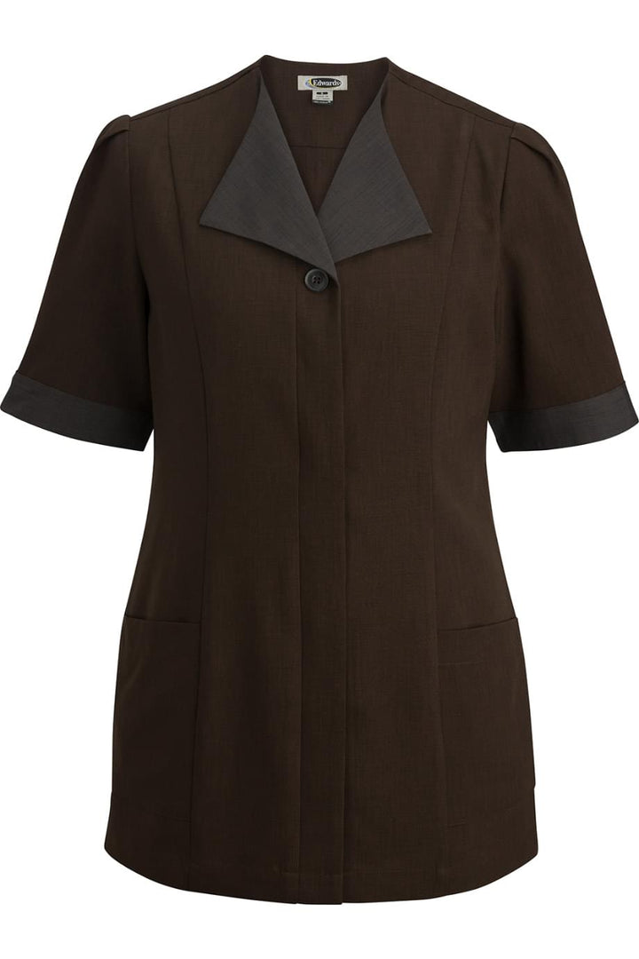 Edwards XXS Ladies' Pinnacle Housekeeping Tunic - Chocolate