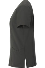 Edwards Ladies' Steel Grey Power Stretch Mock Wrap Tunic