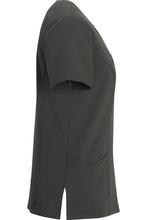 Edwards Ladies' Steel Grey Power Stretch Mock Wrap Tunic