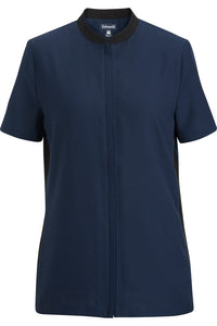 Edwards XXS Navy Housekeeping Full-Zip Tunic