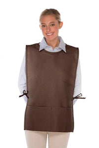 Cardi / DayStar Brown / Regular Squared Cobbler With Rounded Neck Apron (2 Pockets)