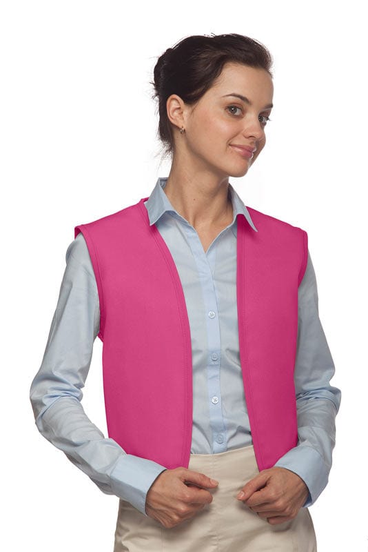 Cardi / DayStar Hot Pink No Pocket Unisex Vest with No Buttons