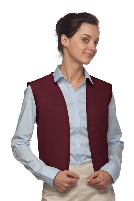 Cardi / DayStar Maroon No Pocket Unisex Vest with No Buttons