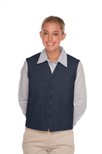 DayStar Navy 4-Button Unisex Vest with 2 Pockets