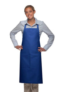 Cardi / DayStar Royal Blue Deluxe Butcher Adjustable Apron (1 Pocket)