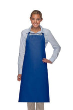 Cardi / DayStar Royal Blue Deluxe XL Butcher Adjustable Apron (No Pockets)
