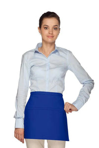 Cardi / DayStar Royal Blue Squared Waist Apron (2 Pockets)