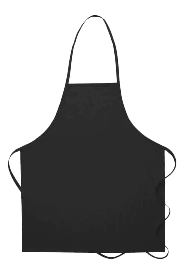 Cardi / DayStar Black Deluxe Bib Apron (No Pocket)
