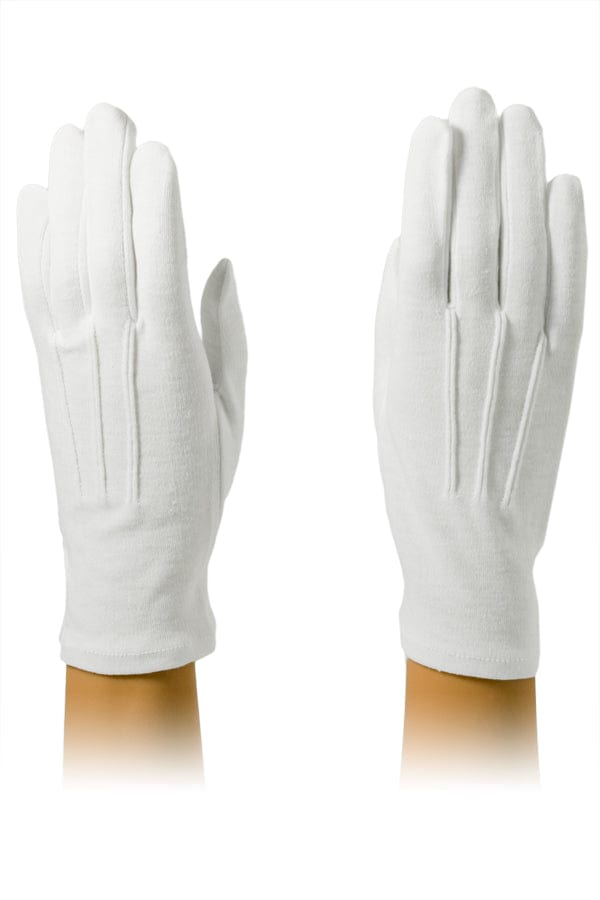 N/A White Cotton Housekeeping Gloves